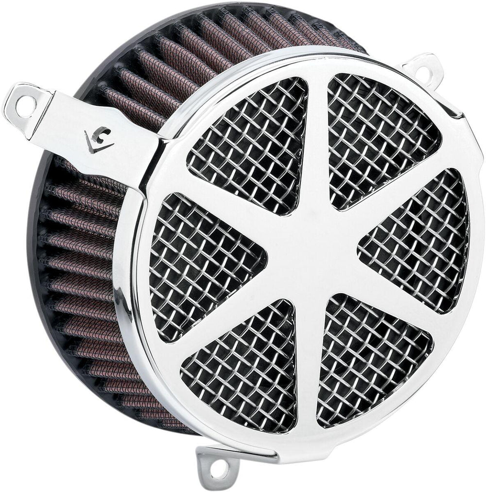 Cobra Air Cleaner Kit For Harley Davidson FLHR 1584 2008-2011 Spoke - Chrome