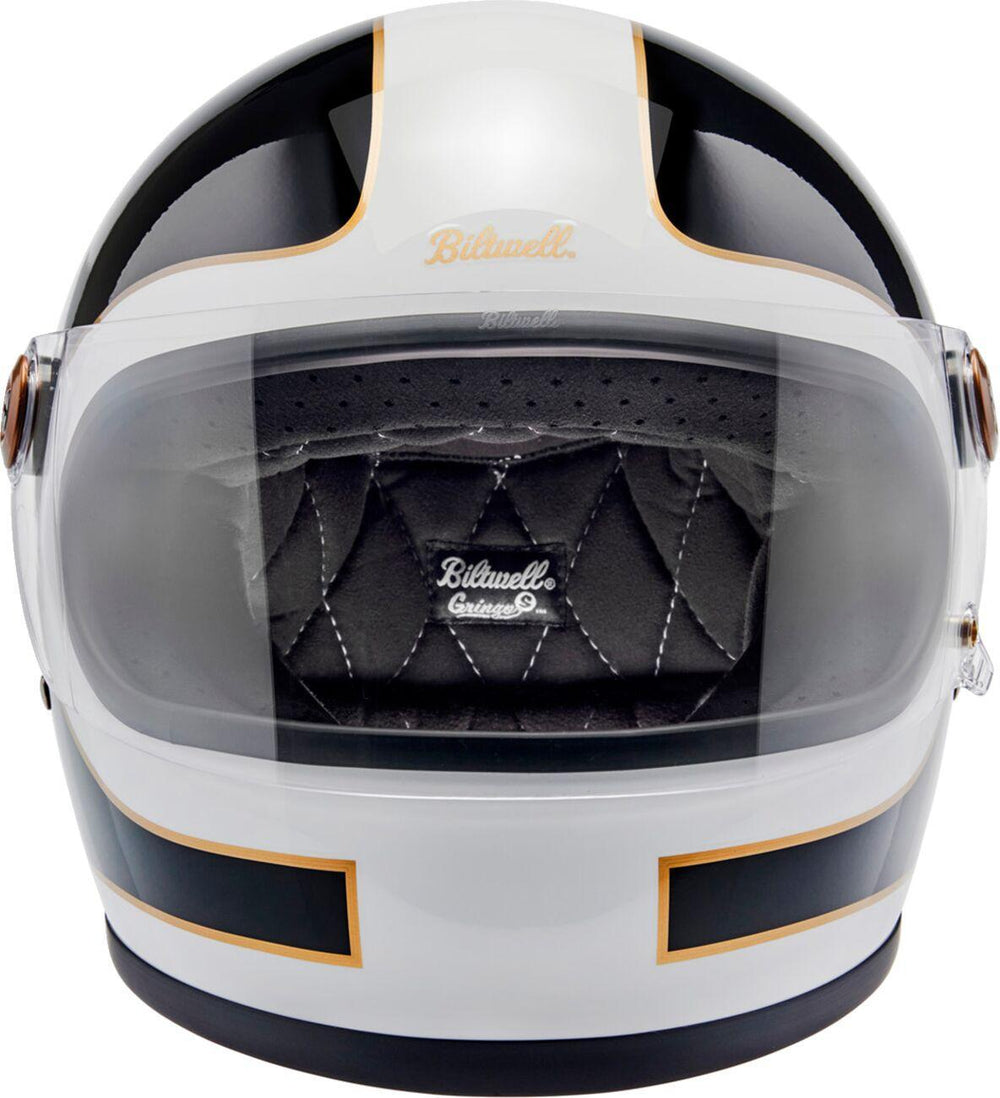 Biltwell Gringo S Helmet - Black White