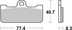 SBS DS Dual Sintered Front Brake Pads For Aprilia SXV 450 2008-2010