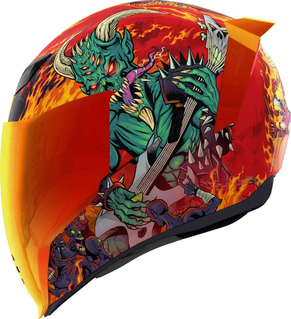 Icon Unisex Airflite Blegh MIPS Helmet - Red