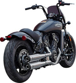 S&S Cycle Grand National  Silencers For Indian Scout 60 2019-2022 - Show Chrome