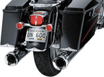Kuryakyn Fender Tip Accent For Harley Davidson FLHRS 1450 Rear - Chrome