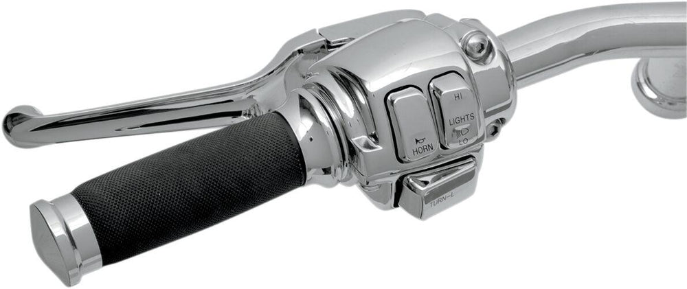 Drag Specialties Handlebar Control Kit with Mechanical Clutch For Harley Davidson FLHR 1340 1996-1998 - Chrome