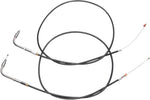 Barnett  Vinyl Throttle Idle Cable For Buell M2 1997-1998 81.5 cm (32") - Black