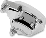 Drag Specialties 4 Piston Brake Caliper For Harley Davidson FLST 1340 1987-1990 Front Left - Chrome
