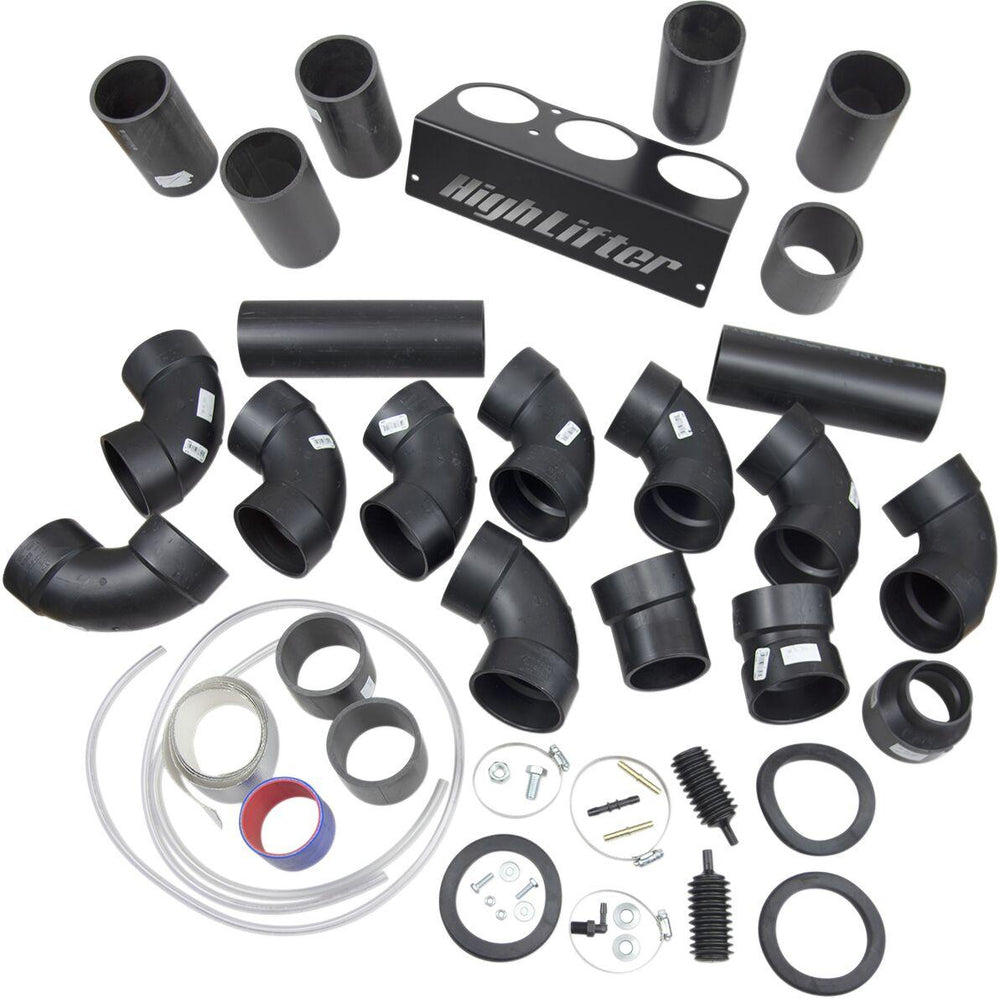 High Lifter ATV Snorkel Kit For Polaris Ranger RZR 900 4X4 - Black