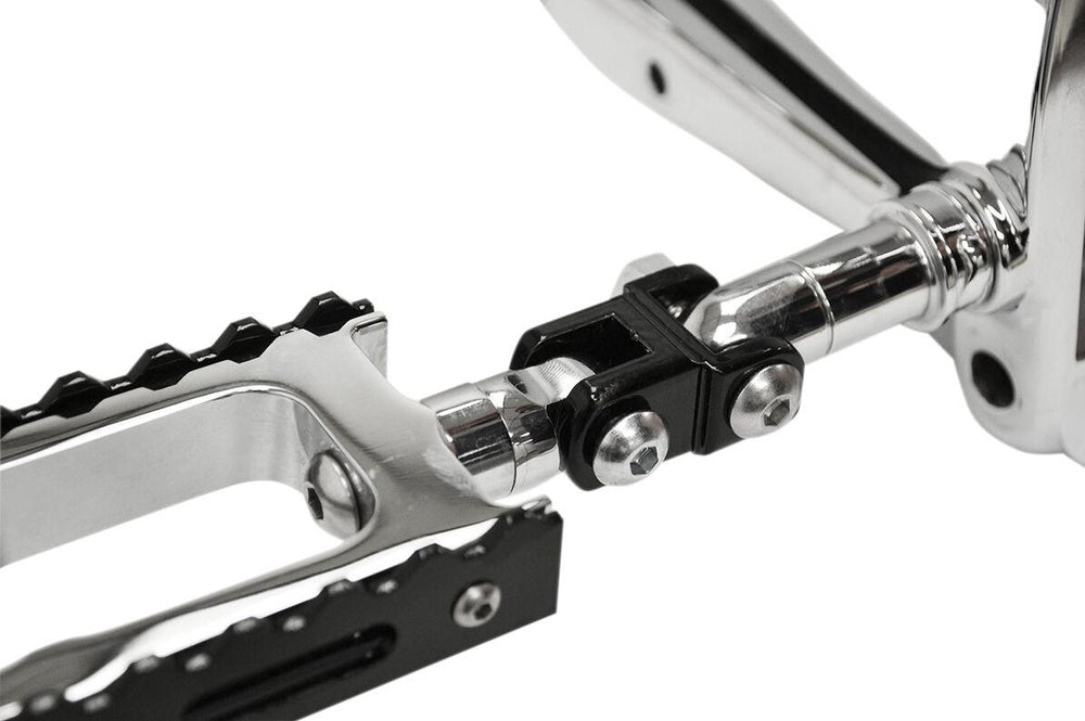 LA Choppers Early-style Foot Peg Mount Adapters - Black