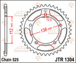 JT Steel Sprocket For Honda CB300F ABS 2015-2018 Rear 44T