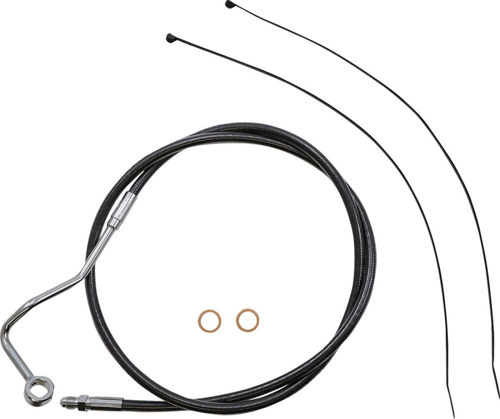Magnum Shielding  Pearl Designer Handlebar Cable Install Kit For Harley Davidson FLHR 1750 2021-2022 45.5 - 51cm (18" - 20") - Black