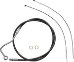 Magnum Shielding  Pearl Designer Handlebar Cable Install Kit For Harley Davidson FLHR 1750 2021-2022 45.5 - 51cm (18" - 20") - Black