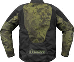 Icon Unisex Overlord3 Magnacross Jacket - Black Dark Grey Green