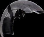Arlen Ness Carbon Fibre 21" Fat Wrapper Fender For Harley Davidson FLHX 1923 ABS 2024 53 cm (21") Front - Black/Carbon Fiber