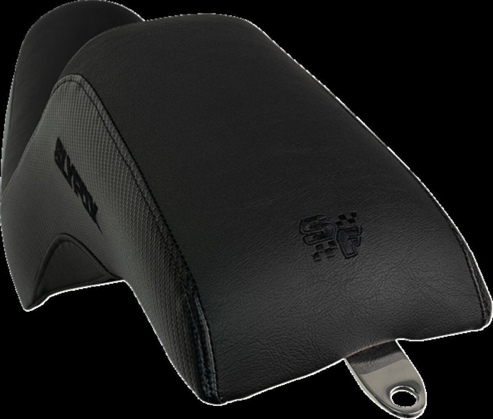 Slyfox The Drifter Seat For Harley Davidson FXR1340 1986-1994 Carbon Fiber/Logo/Smooth - Black