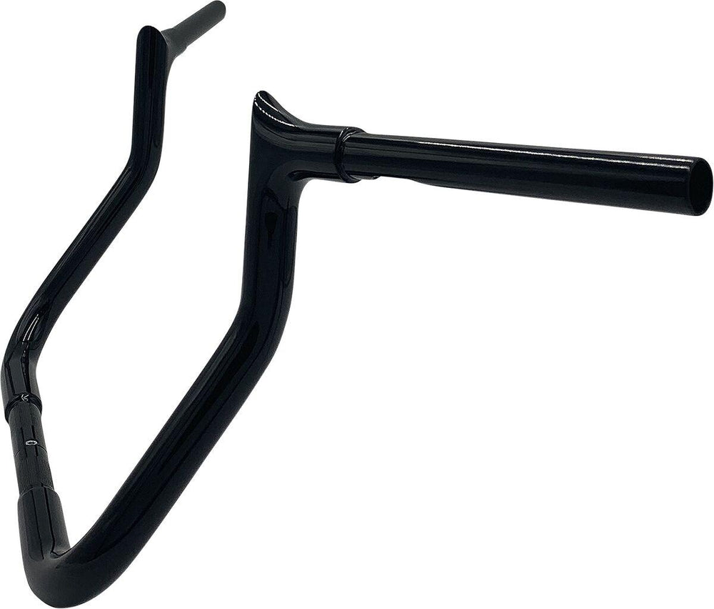 Fat Baggers Inc. 1-1 4" EZ Install Pointed Top Handlebar For Harley Davidson FLH 1868 2021 28 cm (11") - Black