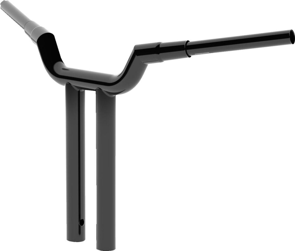 LA Choppers Valley T-Bar Handlebars 40.5 cm (16") - Black