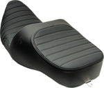 Slyfox Chariot Seat For Harley Davidson FLHRXS 1868 ABS 2024-2025 Classic Stitch Black Logo - Black