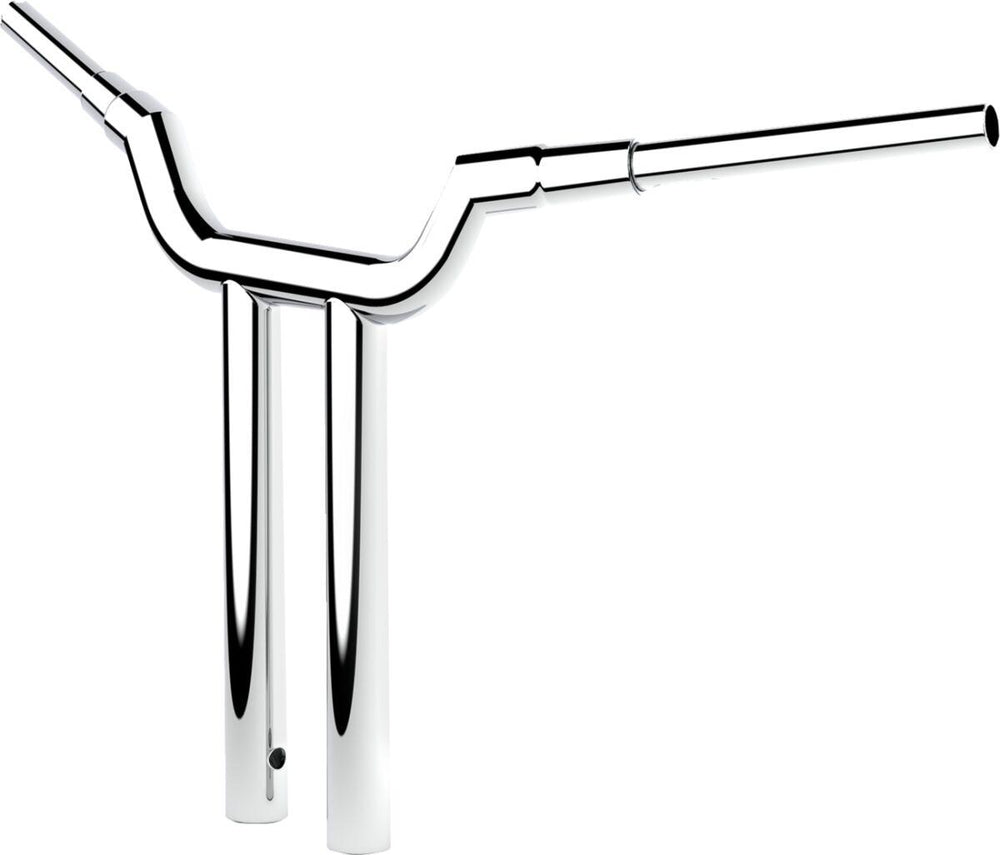 LA Choppers Valley T-Bar Handlebars 40.5 cm (16") - Chrome