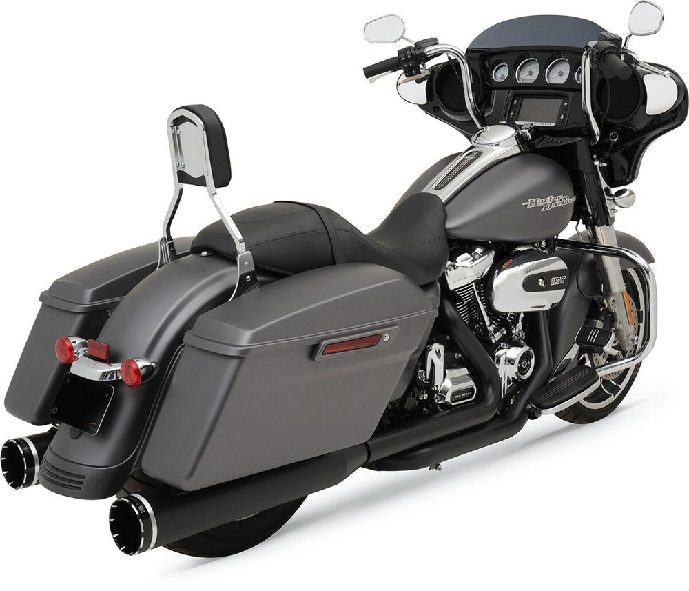 Khrome Werks 2-into-2 Dominator Exhaust System For Harley Davidson FLH 1868 ABS 2021 - Black