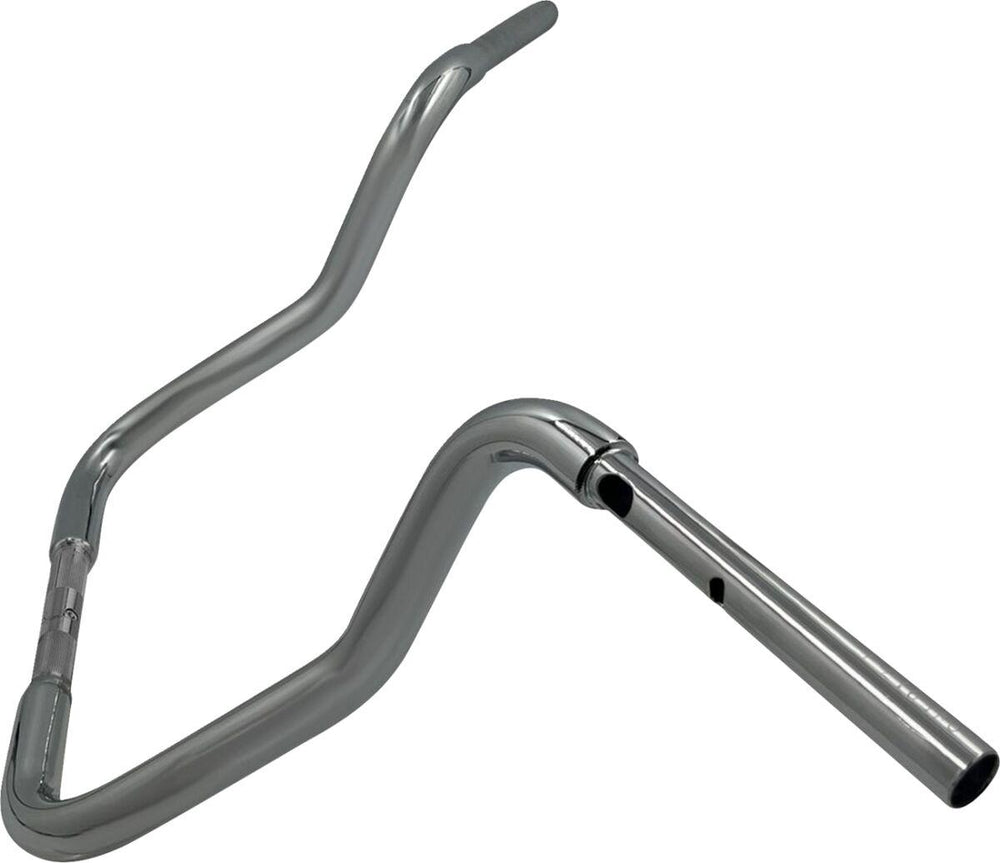 Fat Baggers Inc. 1-1/4" EZ Install Round Top Handlebar For Harley Davidson FLHX 1923 2024-2026 33 cm (13") - Chrome