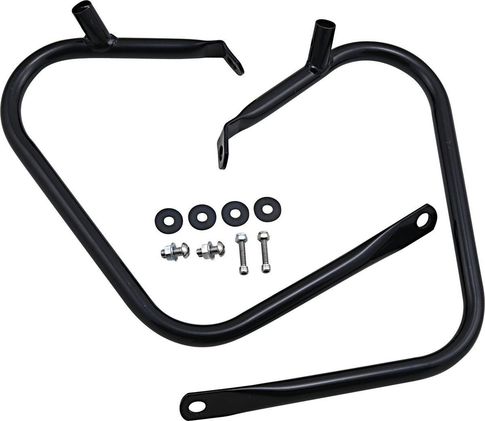 Drag Specialties Saddlebag Protector For Harley Davidson FLHR 1584 - Black
