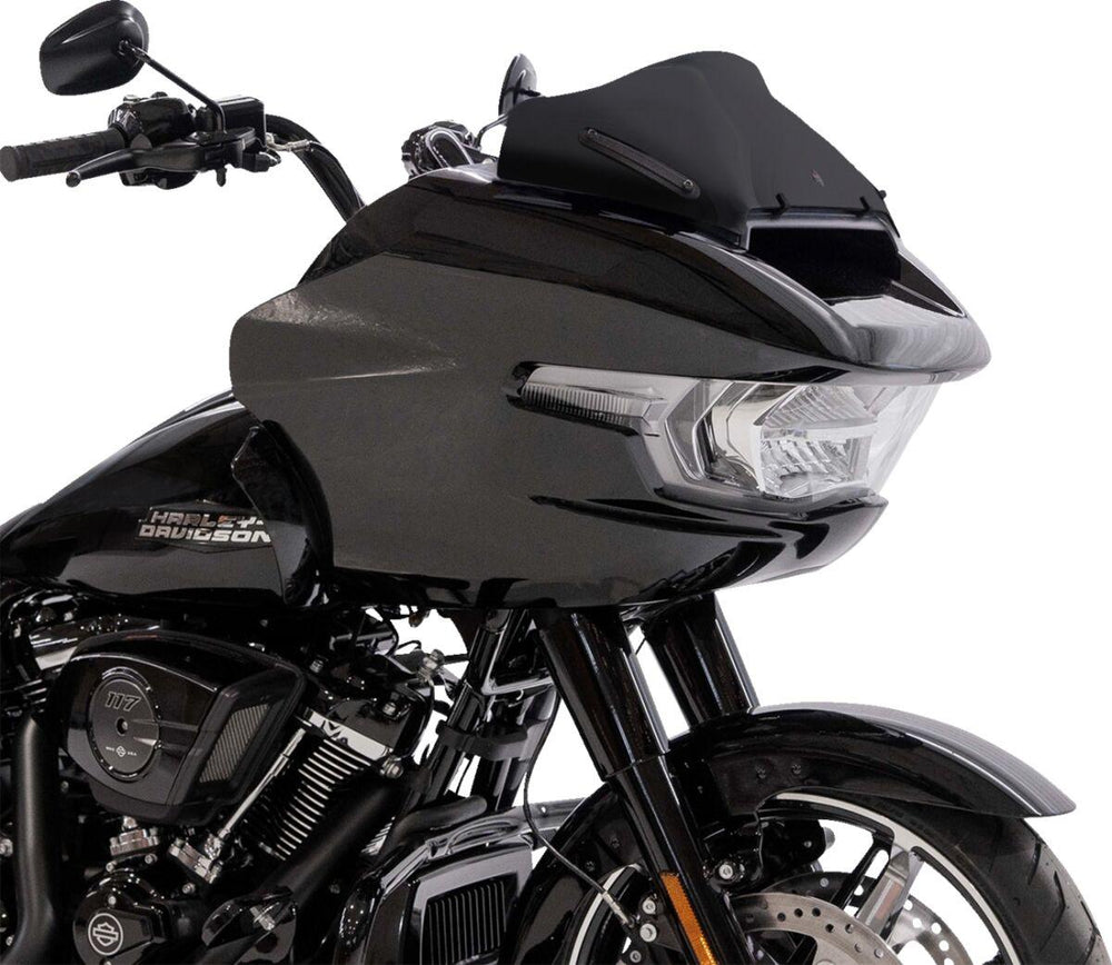 Klock Werks Sport Flare Windshield For Harley Davidson FLTRX 1923 2024-2025 20.5 cm (8") - Black