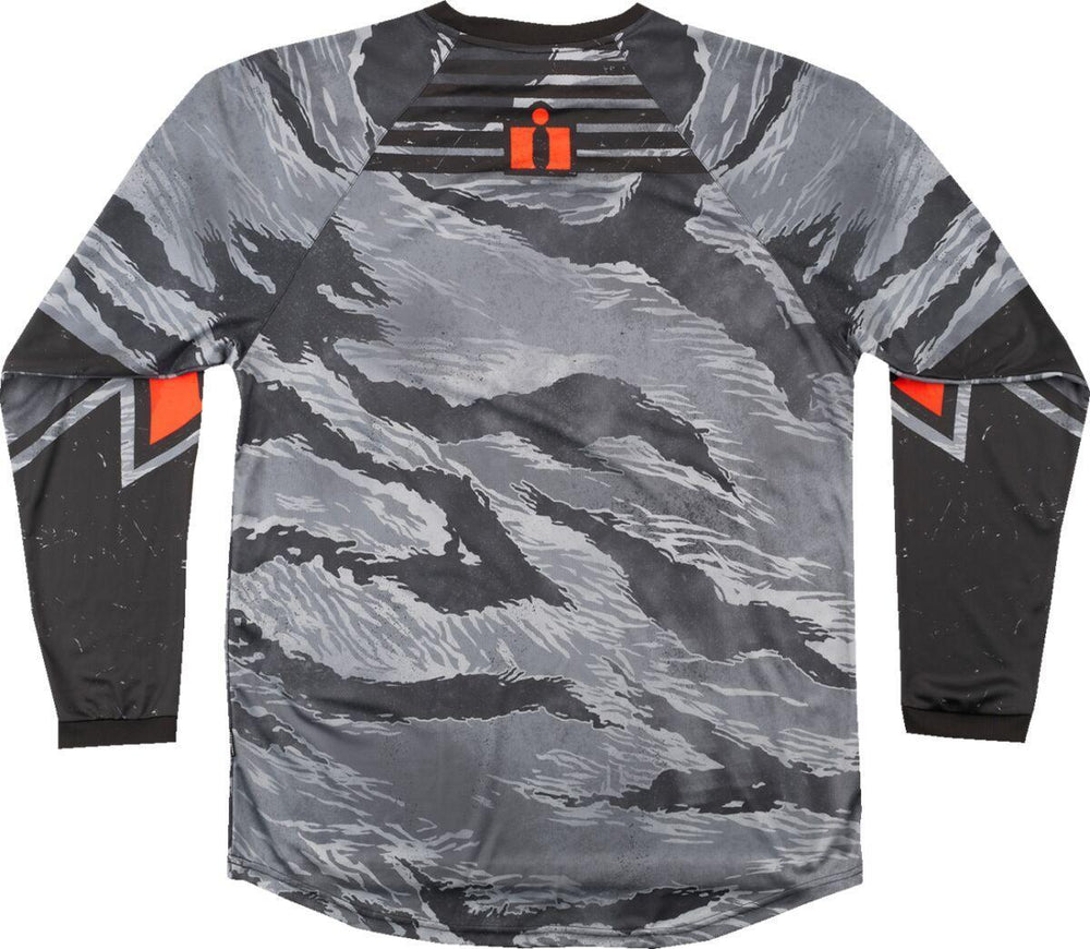 Icon Tigers Blood Jersey - Black/Camo Grey