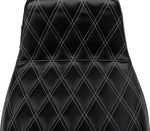 LE Pera Tailwhip Daddy Long Legs Seat For Harley Davidson FLHX 1750 ABS 2023 Double Diamond - Black/Grey