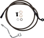 Barnett Brake Hose For Harley Davidson FLTRXSE 1977 2023-2024 Upper - Black