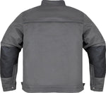 Icon Unisex Mototanker Jacket - Grey