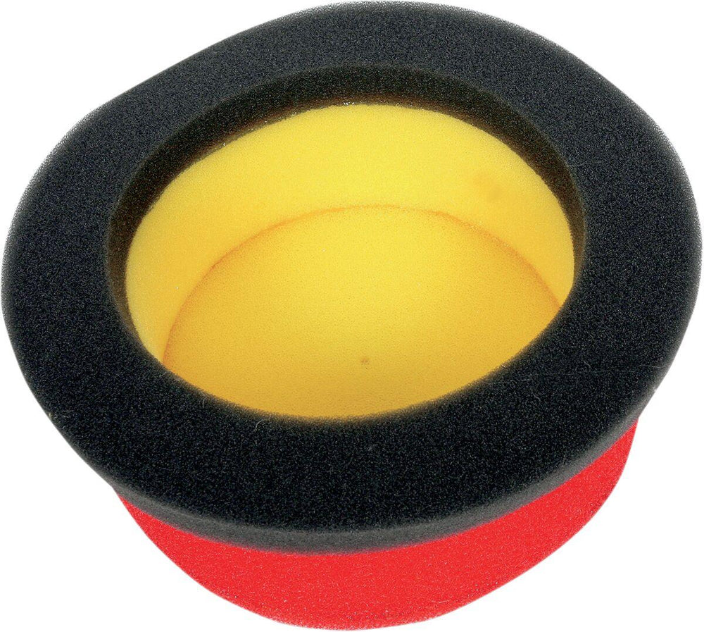 Uni Filter Air Filter For Kawasaki KDX80 1984-1988 - Black/Red