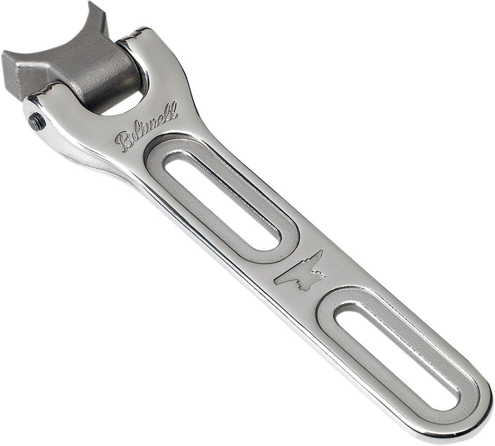 Biltwell Cast Stainless-Steel Seat Hinge - Stainless Steel