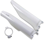 UFO Fork Guards For Kawasaki KX125 2004-2008 - White