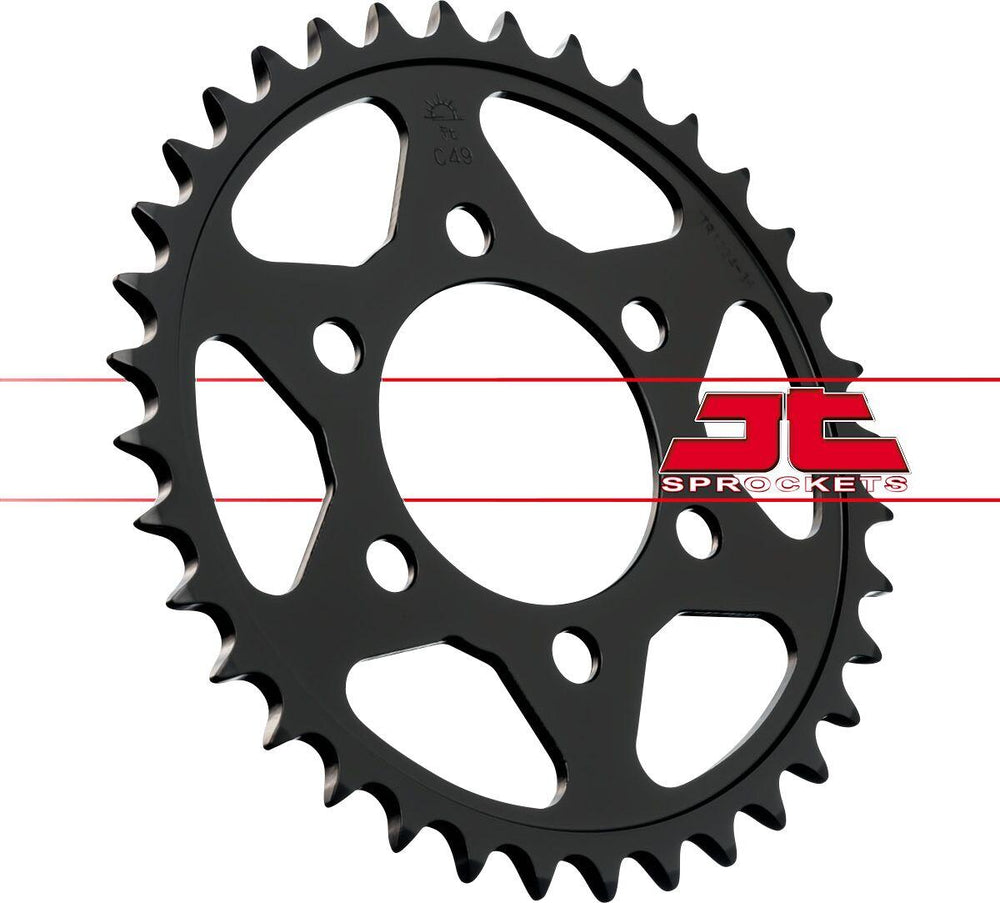 JT Steel Sprocket For Honda CB300F 2015-2018 Rear 36T - Black