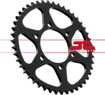 JT Steel Sprocket For Kawasaki AR 125 A 1983-1990 Rear Black 46T