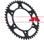 JT Steel Sprocket For Yamaha YZ125 1999-2021 Rear Black 47T