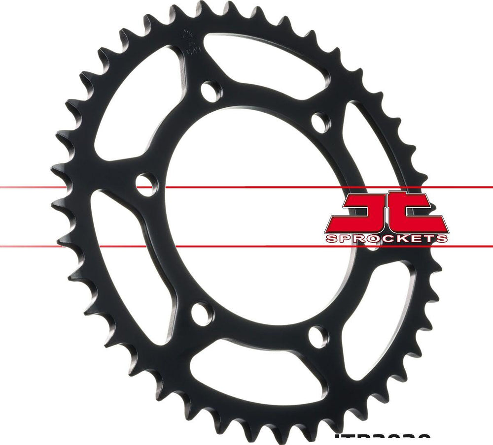 JT Steel Sprocket For Triumph Bonneville 900 T100 ABS 2017-2024 Rear 41T - Black