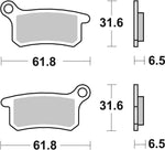 SBS RSI Sintered Front Brake Pads For Husqvarna CR65 2012-2013