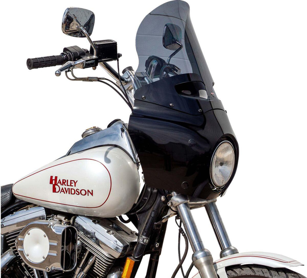 Klock Werks Flare Windshield For Road Warrior Fairing 38 cm (15") - Dark Smoke