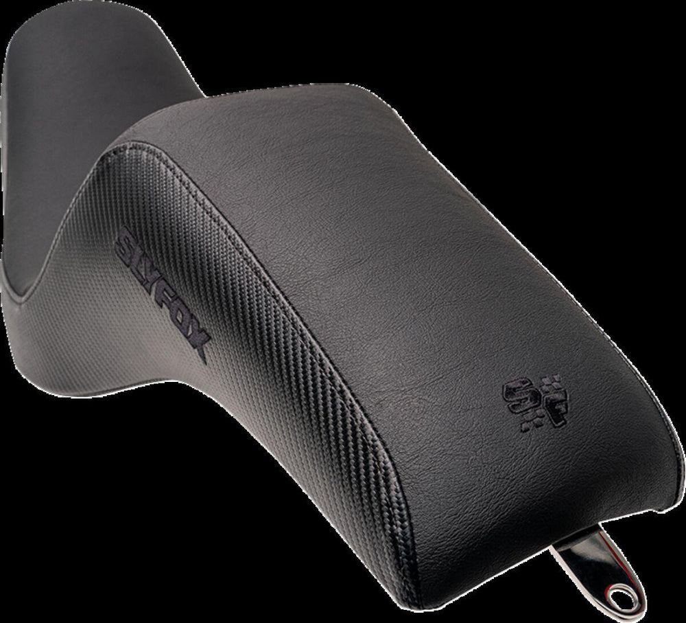 Slyfox The Drifter Seat For Harley Davidson FXD 1340 1996-1998 Black Logo/Carbon Fiber/Smooth - Black