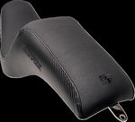 Slyfox The Drifter Seat For Harley Davidson FXD 1340 1996-1998 Black Logo/Carbon Fiber/Smooth - Black