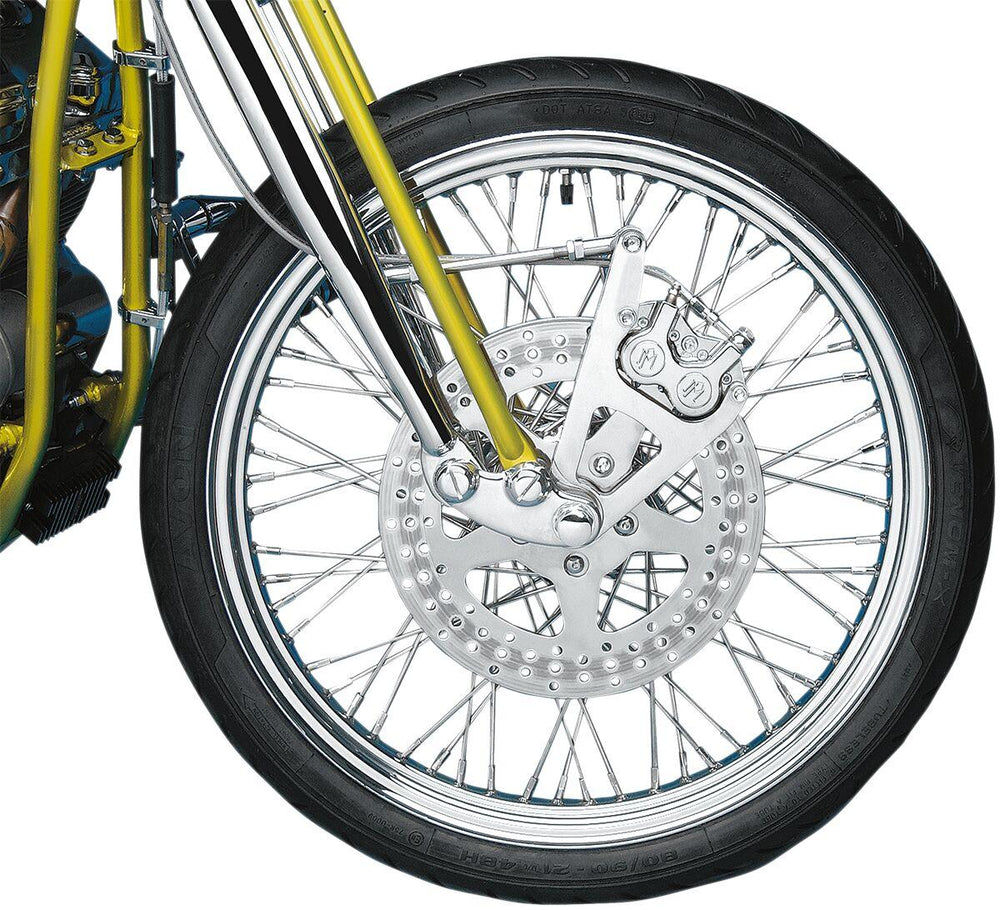 Performance Machine Caliper Kit For Harley Davidson FXSTS 1340 1988-1999 Front - Chrome