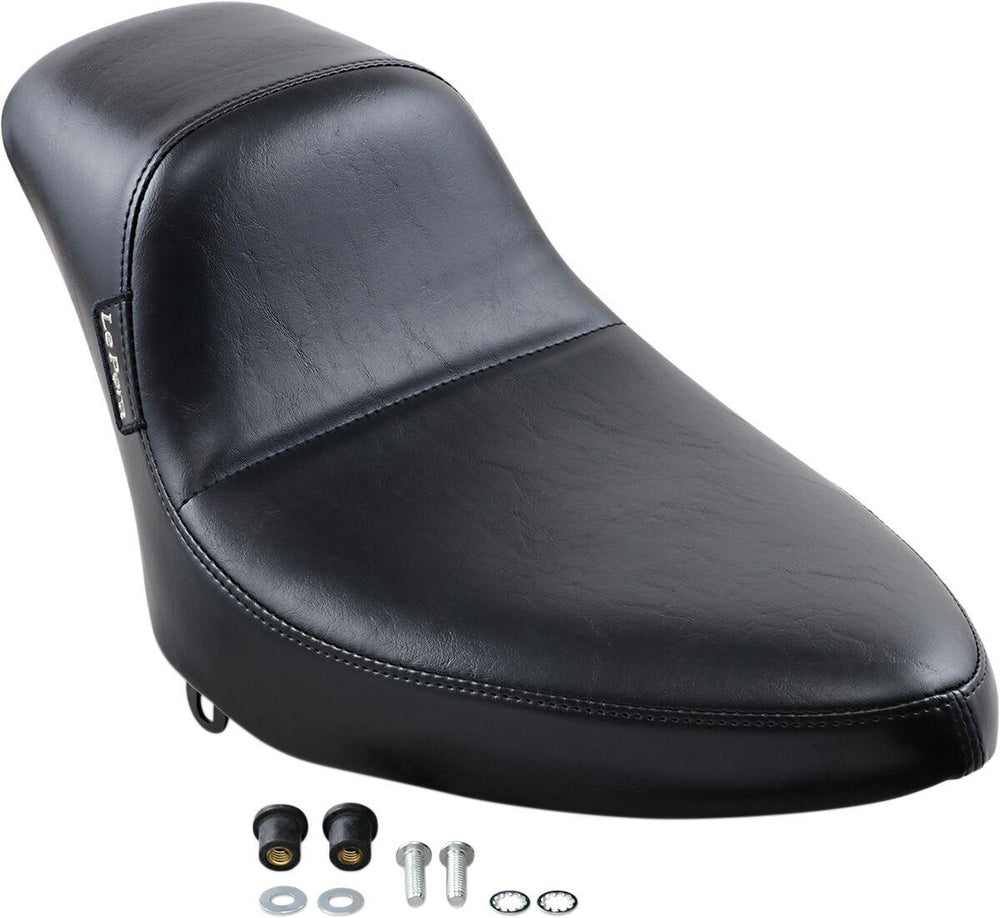LE Pera Daytona Sport Solo Seat For Harley Davidson FL 1200 1964-1977 Smooth - Black