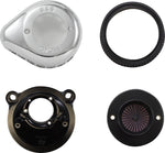 S&S Cycle Air Stinger Stealth Air Cleaner Kit For Harley Davidson XL 1200 C 2007-2020 - Black