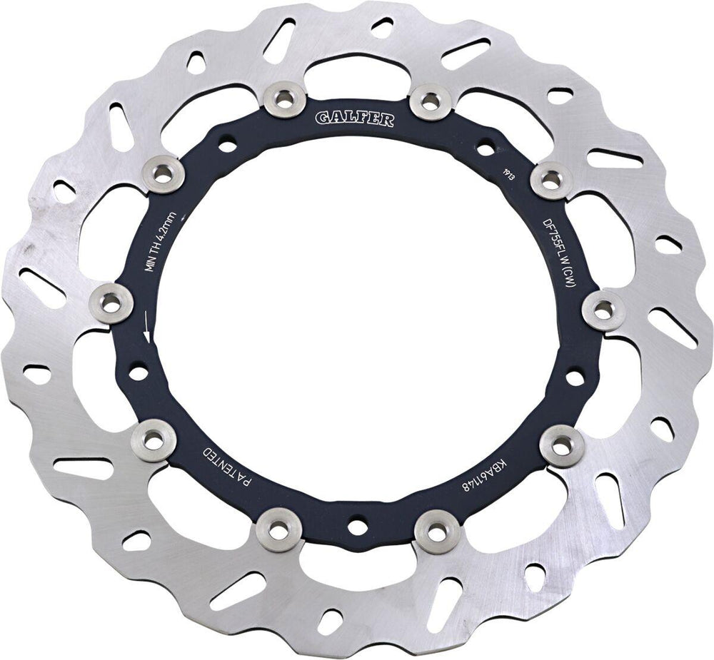 Galfer Floating Wave Brake Disc For BMW S 1000 R ABS 2014-2019 Fits Front Left
