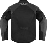 Icon Unisex Mesh AF Leather Jacket - Black