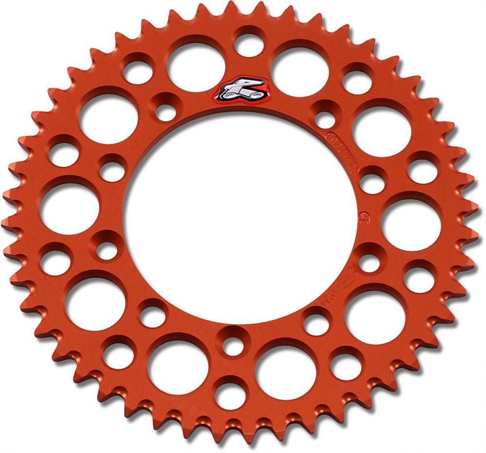 Renthal Ultralight Sprocket For Gas Gas MC65 2021-2023 Rear 48T - Orange