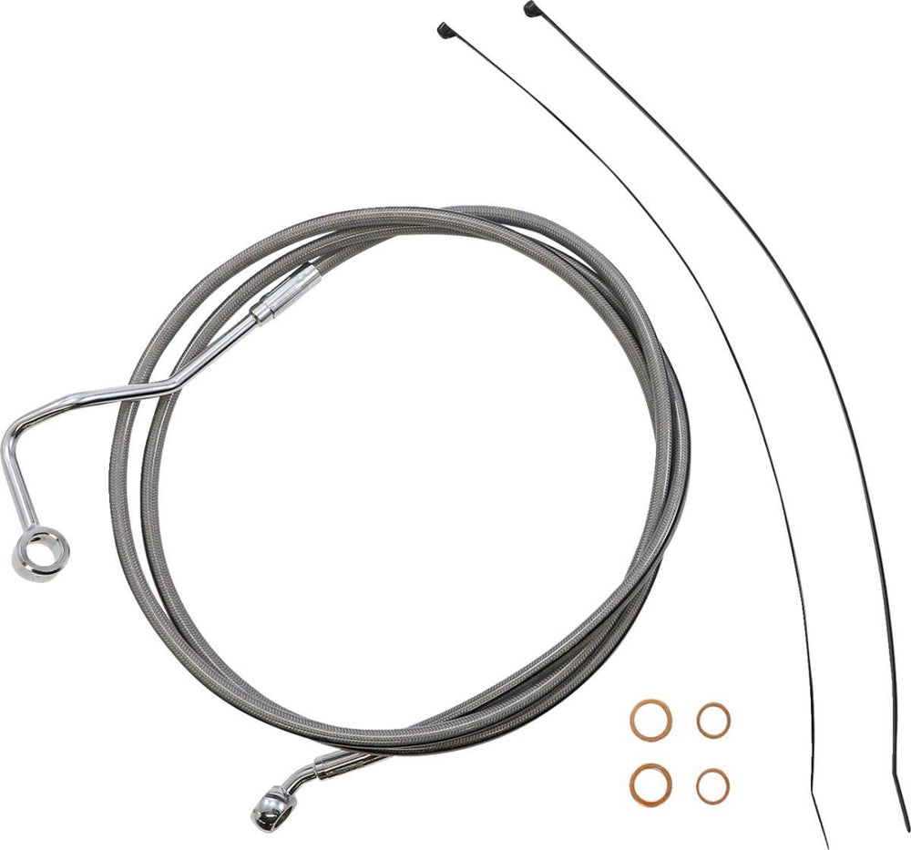 Magnum Shielding XR Handlebar Cable Install Kit For Harley Davidson FLTRK 1868 2021-2024 30.5 - 35.5cm (12" - 14") - Chrome Clear-Coated