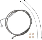 Magnum Shielding XR Handlebar Cable Install Kit For Harley Davidson FLTRK 1868 2021-2024 38 - 43cm (15" - 17") - Chrome Clear-Coated