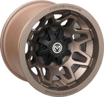 Moose Racing 416X Wheel For Polaris 455 4X4 1999 Front 12x7" - Bronze