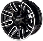 Moose Racing 112X Wheel For Kawasaki KVF650 4X4 2005-2012 Rear - Black